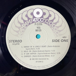 Винтажная виниловая пластинка LP Yes 90125 (Japan 1983) (Obi) City Of Love