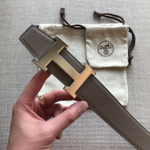 Двухсторонний ремень из телячьей кожи