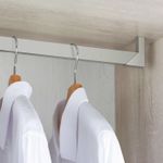 Штангодержатель верхнее крепление (2 шт) серый жемчуг