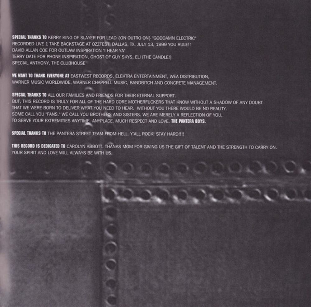 Pantera. Reinventing The Steel (CD)