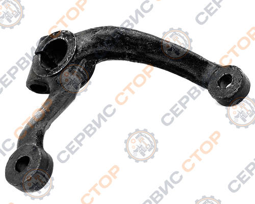 Сошка (рычаг) поворотный правый (конус 12/14 мм) для минитрактора ZUBR