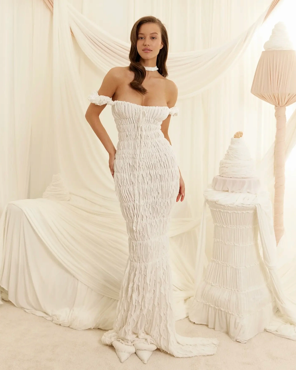 Платье Aurora супер-макси