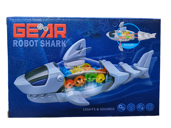 Акула " Шестеренки " звук, движение
