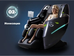 Массажное кресло FUJIMO 氣 Combat 4D Серый