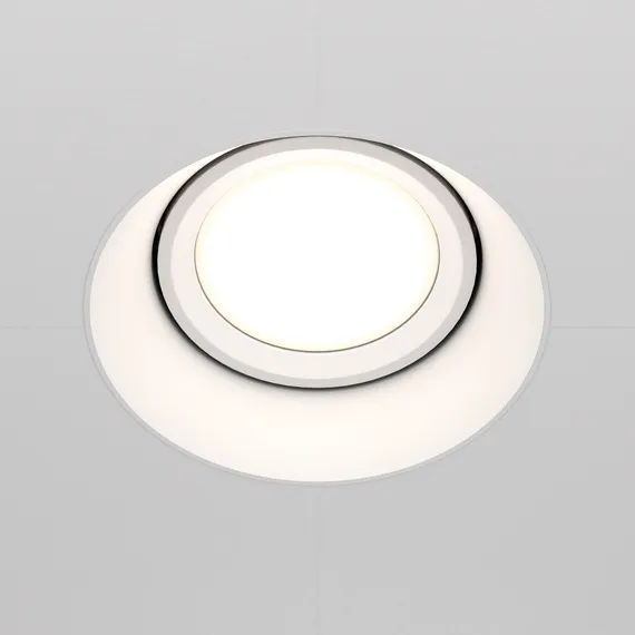 Встраиваемый светильник Точка / Dot 1*GU10 10 Вт Technical dl042-01-rd-w