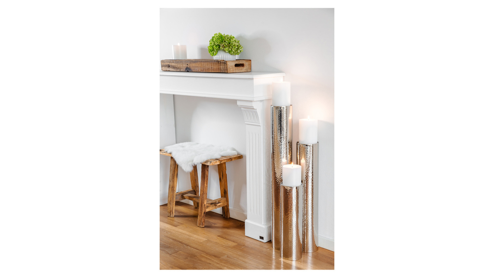 Подсвечник 12х60см для интерьерной свечи Edzard Бостон