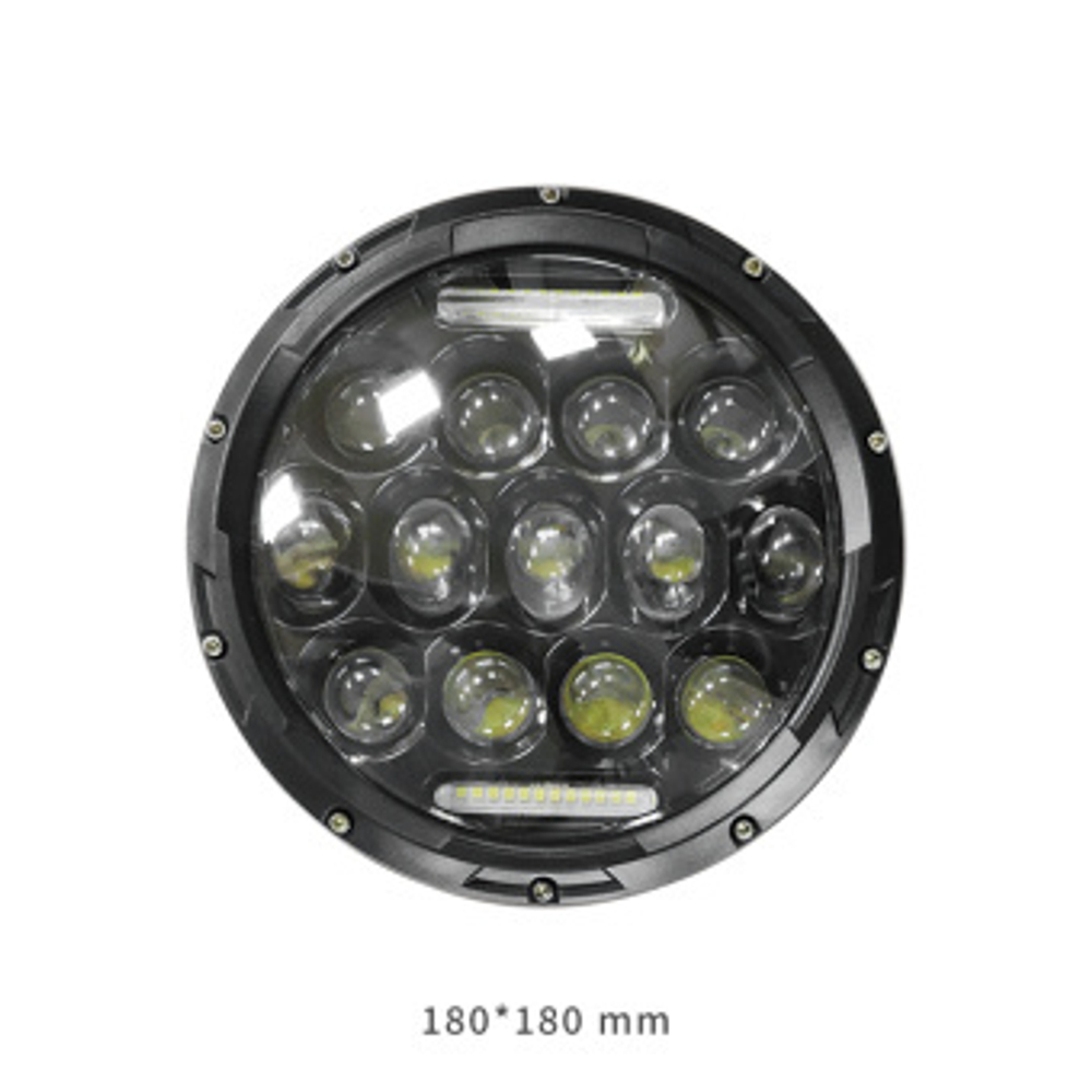 Фара LED 12-24V  7дюймов 2121Нива (Дальний+Ближ+ДХО) 27W пара GQ0052