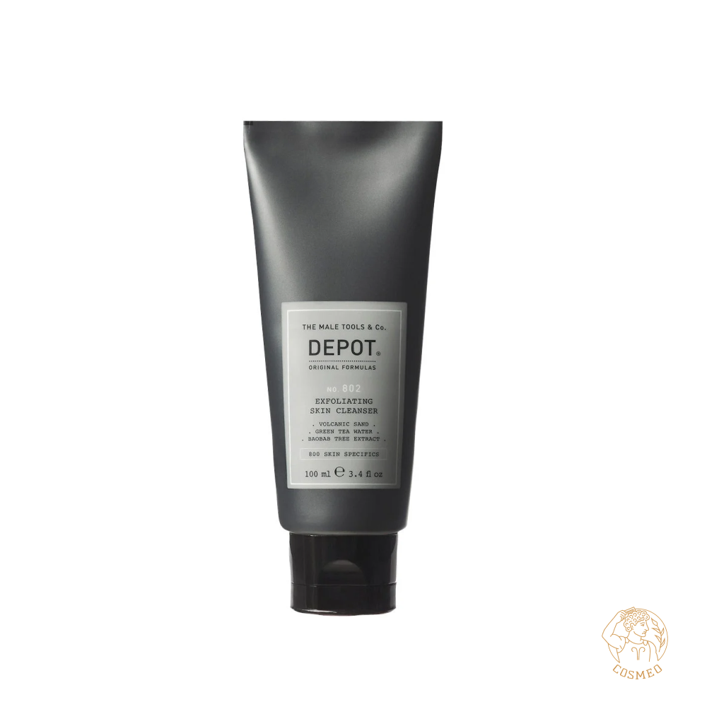 DEPOT 802 DAILY SKIN CLEANSER 100 ml/ 802 ОТШЕЛУШИВАЮЩИЙ ГЕЛЬ ДЛЯ УМЫВАНИЯ 100 мл,