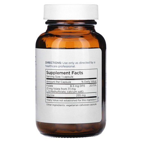 Metabolic Maintenance, L-метилфолат, 5 мг, 90 капсул