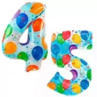 Цифры с шарами