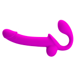 Лиловый безремневой страпон с эффектом эякуляции Pretty Love Kelpie BW-022067P