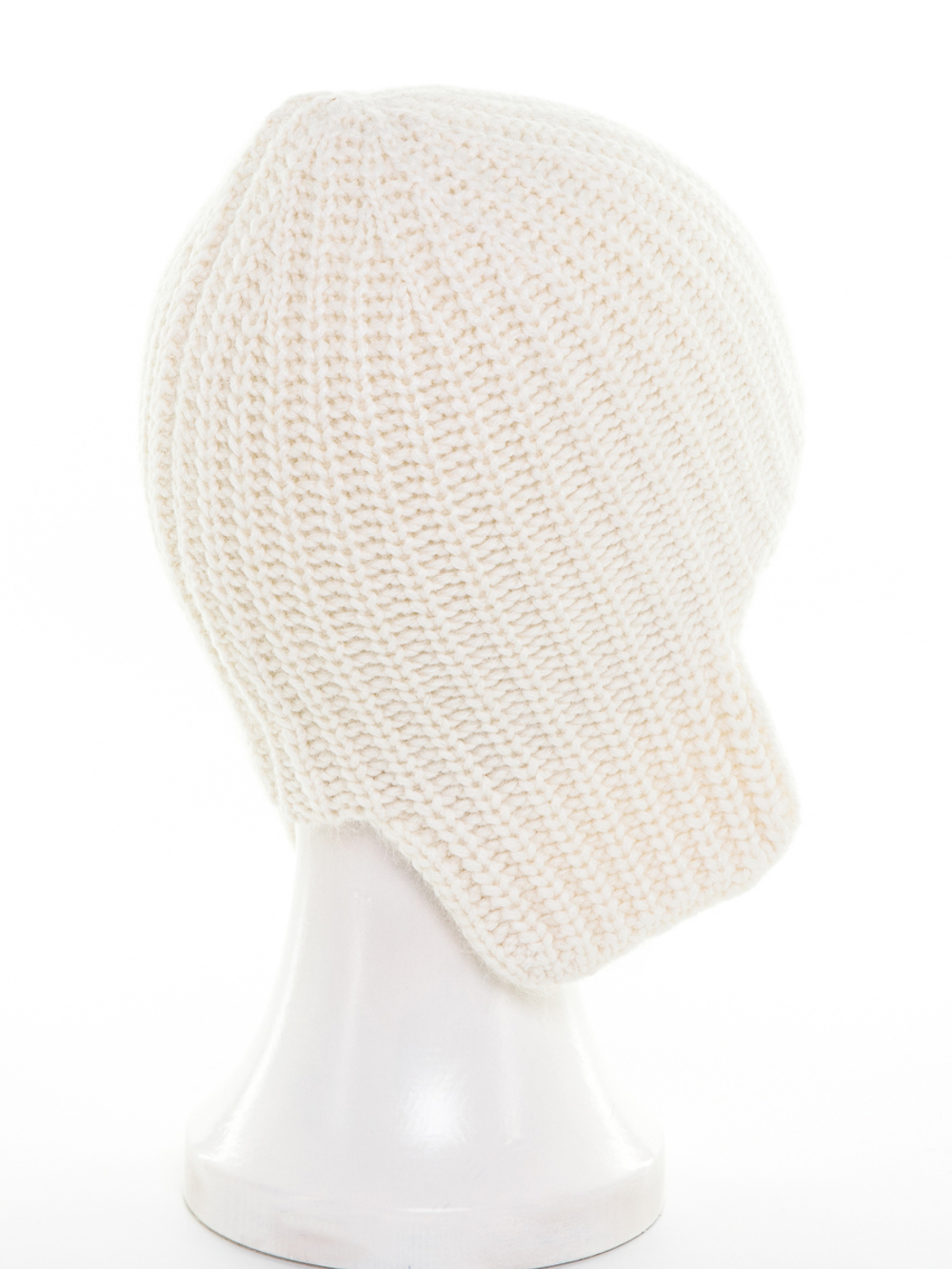 Ушанка Агава из пряжи енота