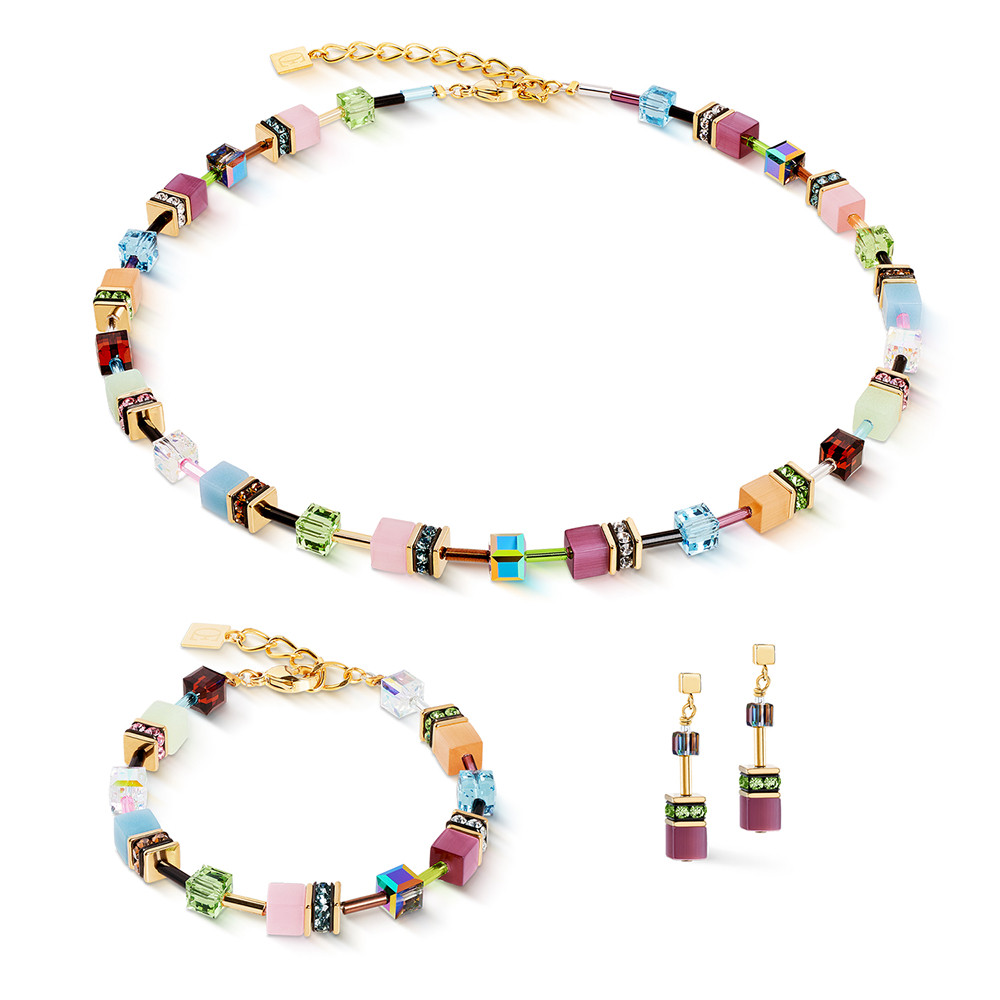 Серьги Coeur de Lion Multicolour Art Nouveau 2838/21-1578