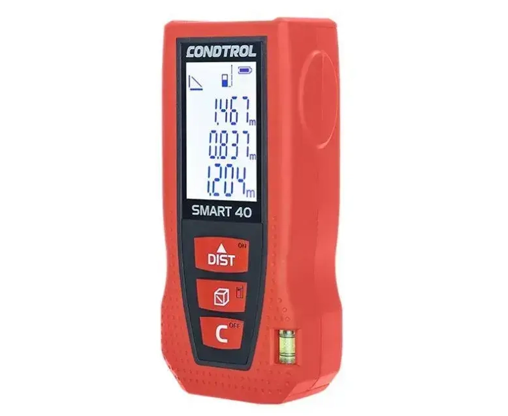 Лазерный дальномер Condtrol Smart 40 (1-4-097) / красный / прочный