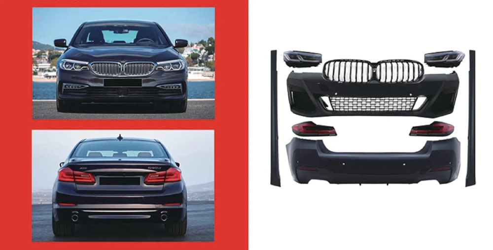 Обвес переделка для BMW 5 серии G30 G31 G38 2017-2019 в G30 Рестайлинг БМВ