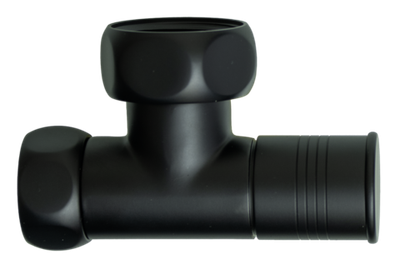 Кран для ПС УГЛОВОЙ  3/4г х 1"г  круг. (ЧЕРНЫЙ) ViEiR (30/1пар)