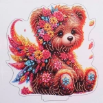 Набор для творчества на акриловой подставке «DIAMOND», мишка с крылышками, 23.5*24см, (коробка)