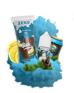 Жидкость (М) Candyman Zero (27 мл, 0 мг) Black Lemonade