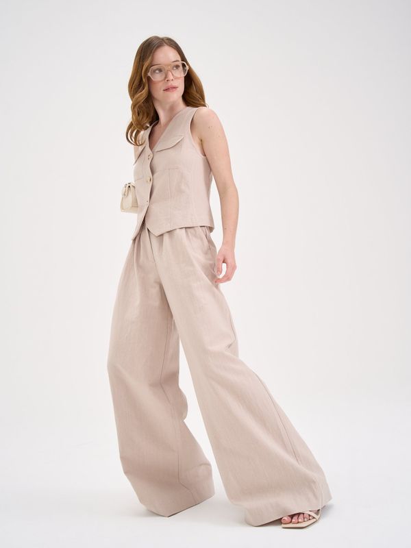 Костюм из льна и хлопка 