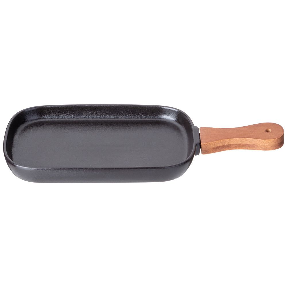 БЛЮДО СЕРВИРОВОЧНОЕ LEFARD "NATIVE" 12,5*19,5/29 СМ С ДЕРЕВ. РУЧКОЙ (КОР=24ШТ.)