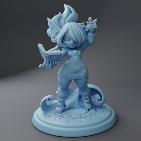 Миниатюры Девушки гоблины 32мм 75мм 100мм goblin girl