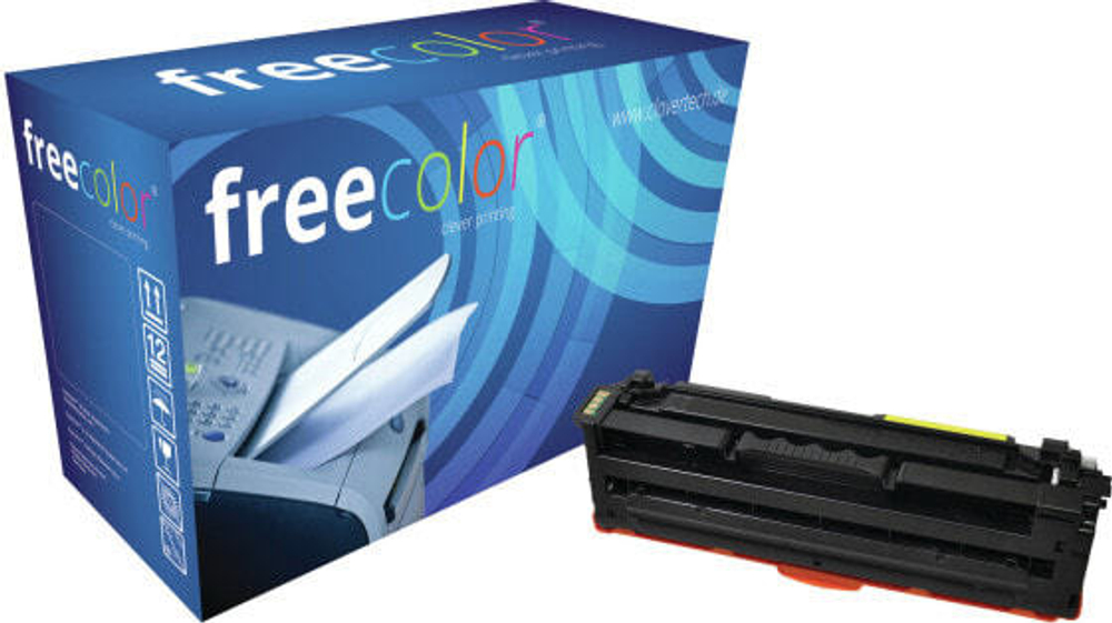 Картридж тонерный желтый 1 шт Freecolor CLP680Y-FRC