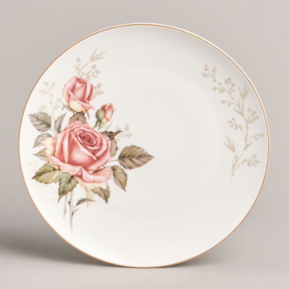 НАБОР ТАРЕЛОК ЗАКУСОЧНЫХ LEFARD "КОРЕЙСКАЯ РОЗА" 2 ШТ. 20,5 СМ (КОР=24ШТ.)