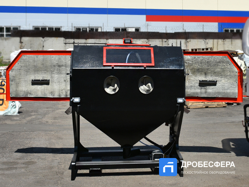 Пескоструйная камера PST КСО-110-Н-М с боковой загрузкой