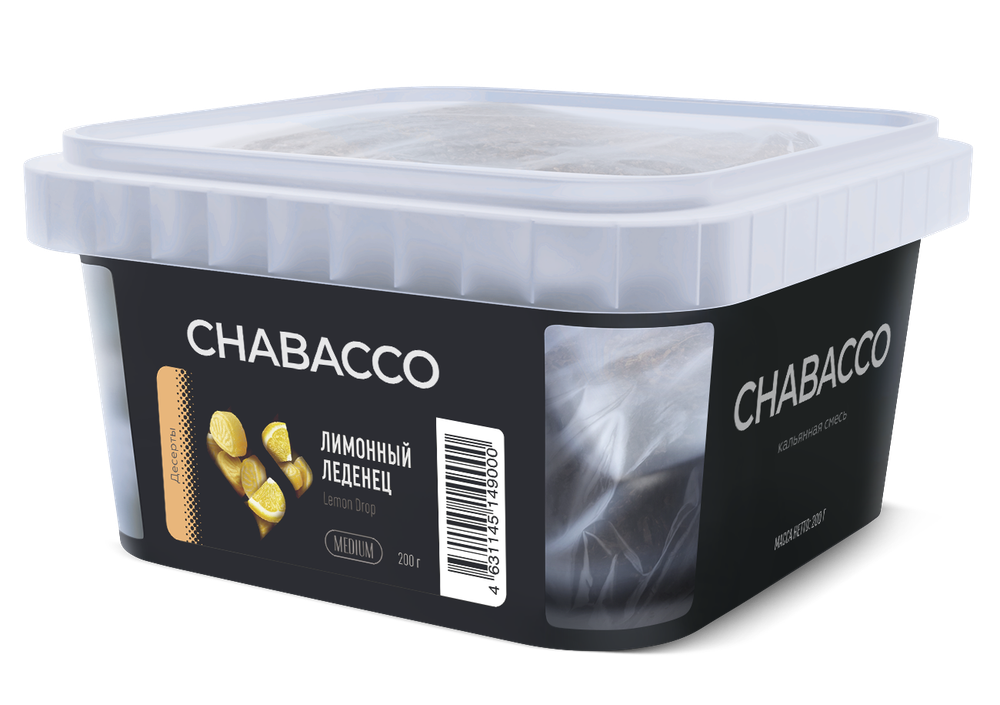 Chabacco Medium - Lemon Drop (200г)