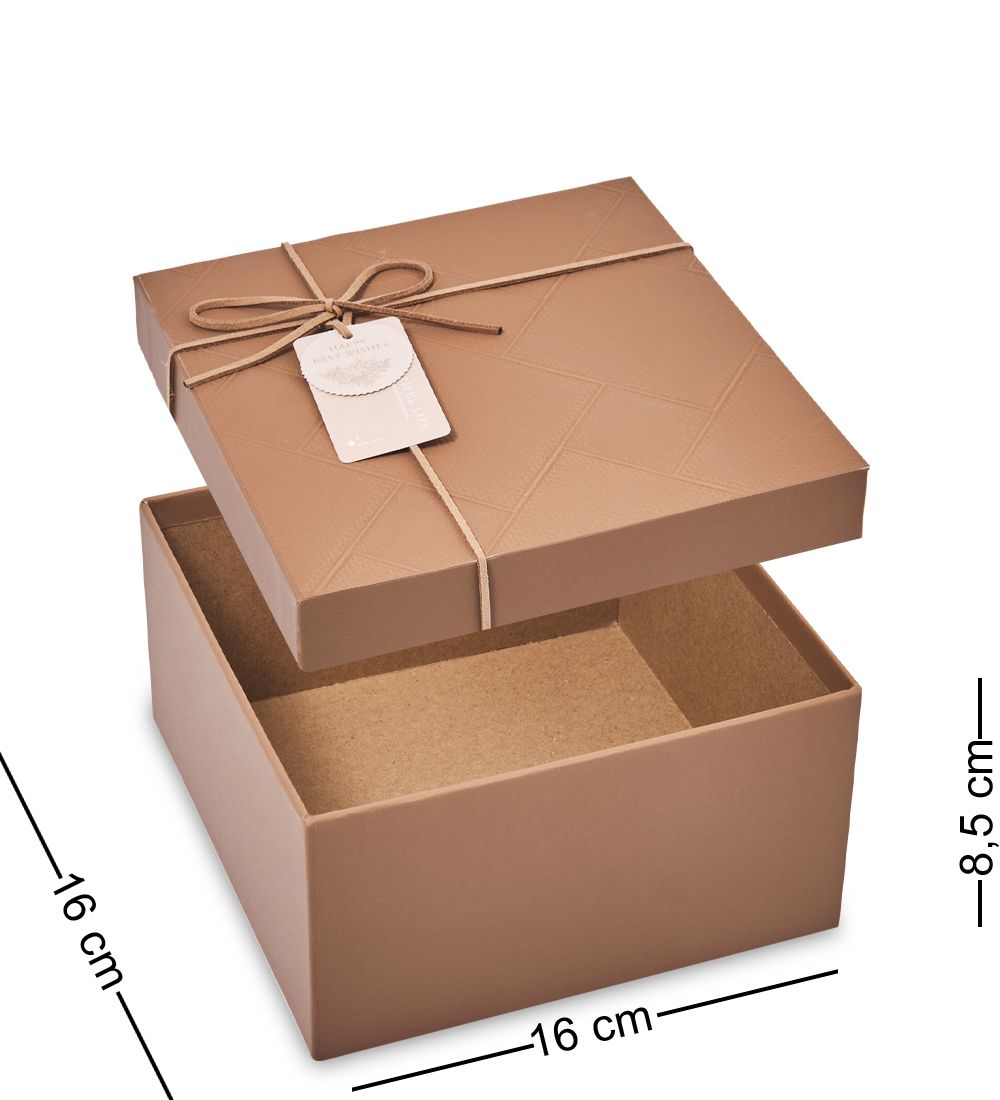WF-193-B Набор коробок из 3 шт, коричневый