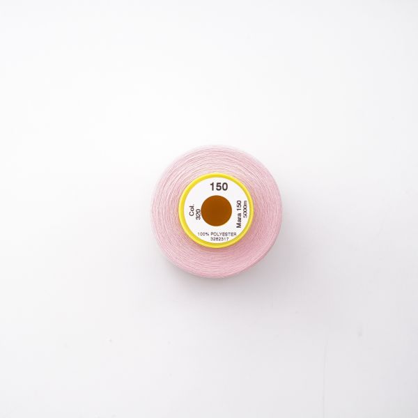 Нитка Gutermann Mara 150 (5000 метров), 1 боб., особо тонкая | 320 зефирно-розовый