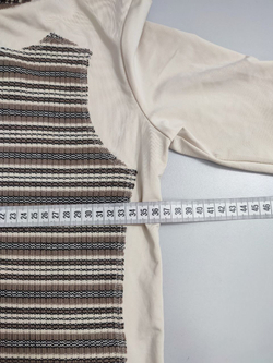 Джемпер комбинированный 40 размер