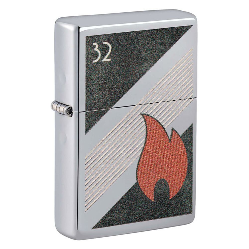 Зажигалка Zippo Vintage с покрытием High Polish Chrome (48623)
