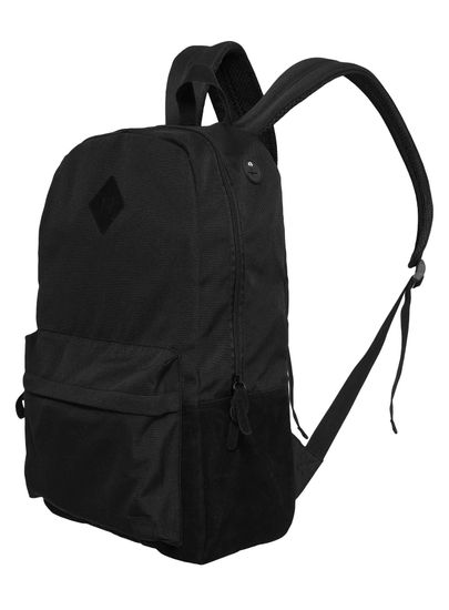 Рюкзак URBAN CLASSICS Leather Imitation Backpack Black/Black