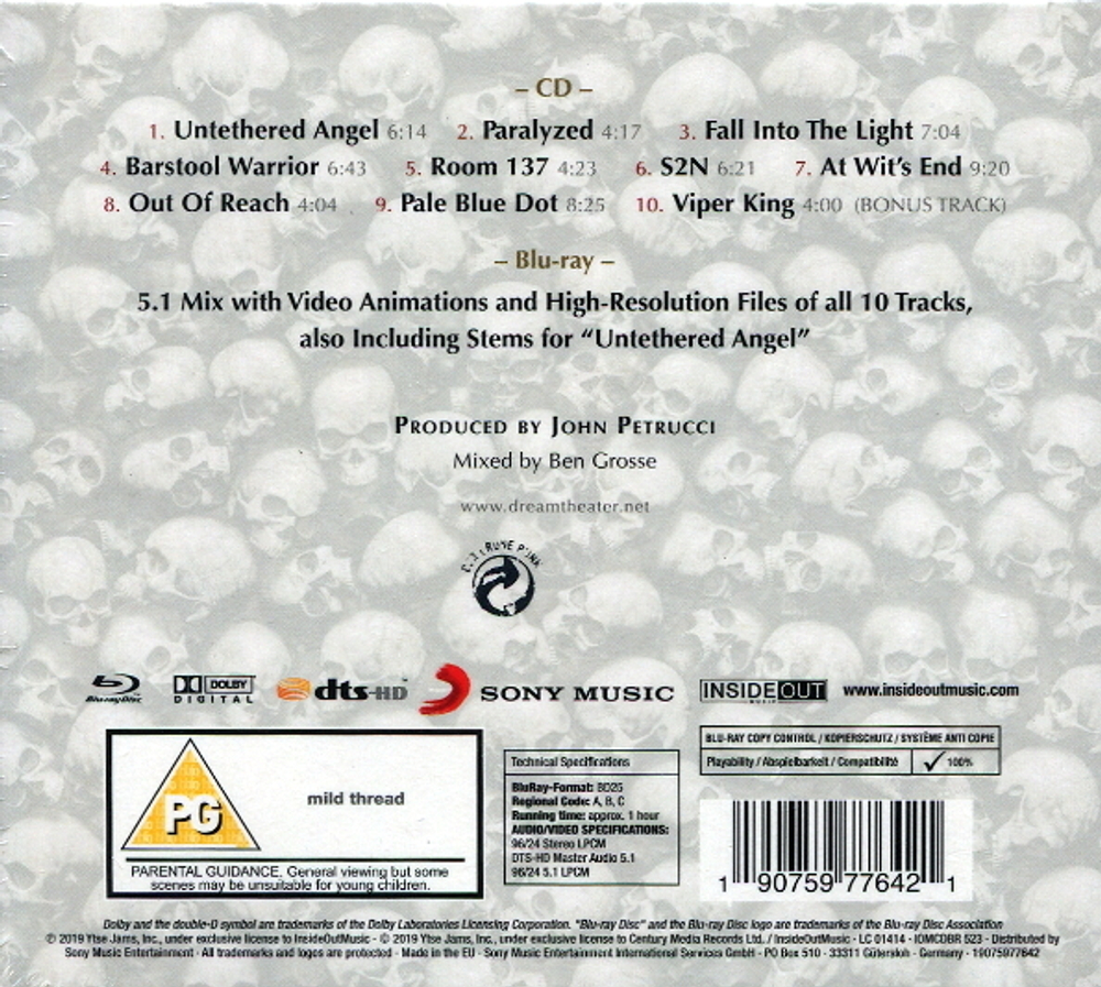 Dream Theater / Distance Over Time (Special Edition)(CD+Blu-ray)