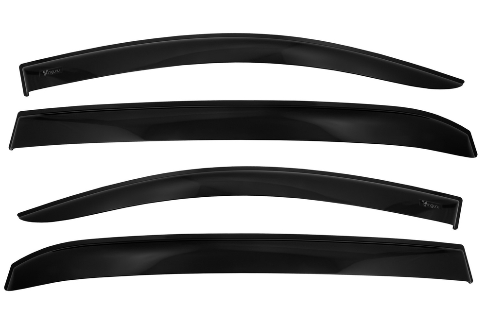 Дефлекторы окон Vinguru KIA Rio X-line 2017-2020, 2020- , хетчбек , AFV90517