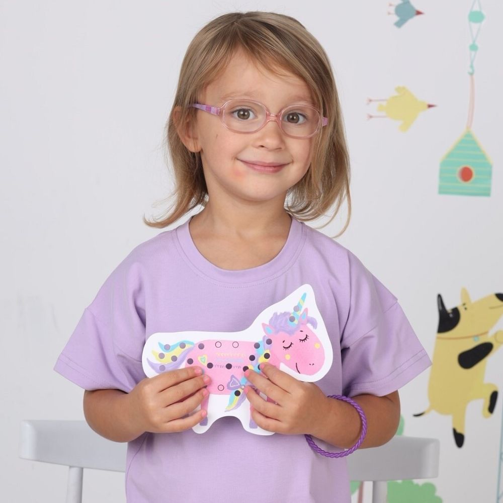 Игра-шнуровка «Веселые шнурочки». Единорог, сова, овечка