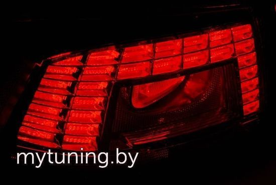 Задние фонари smoke led для VW Passat B7