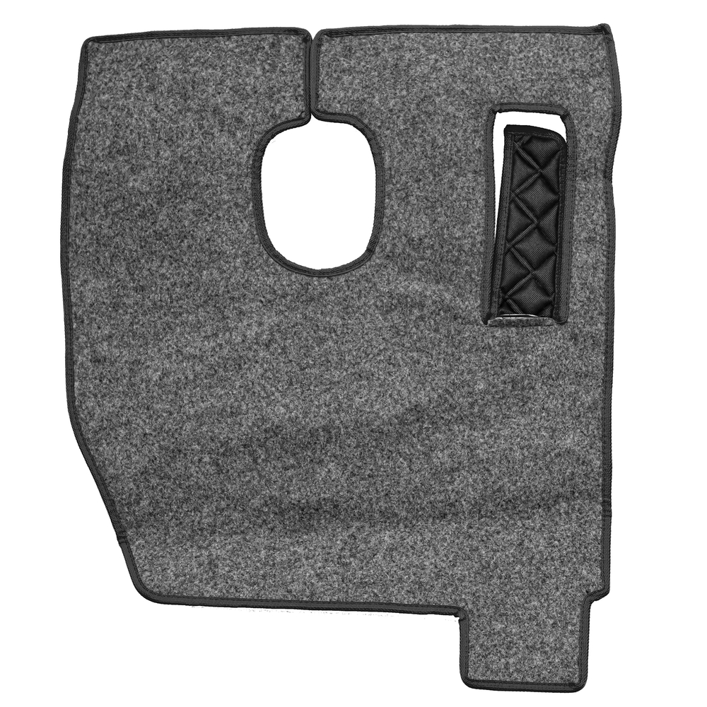 Ковры SHACMAN F3000 (экокожа, черный, черный кант, желтая вышивка)