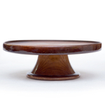 Деревянная тортница, подставка для копкейков и тортов из сибирского кедра 260мм. TR4