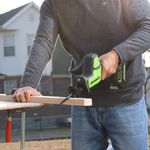 Пила сабельная компактная аккумуляторная Greenworks GPT-CRS-25 Арт.1200507, 24V, бесщеточная, без АКБ и ЗУ.