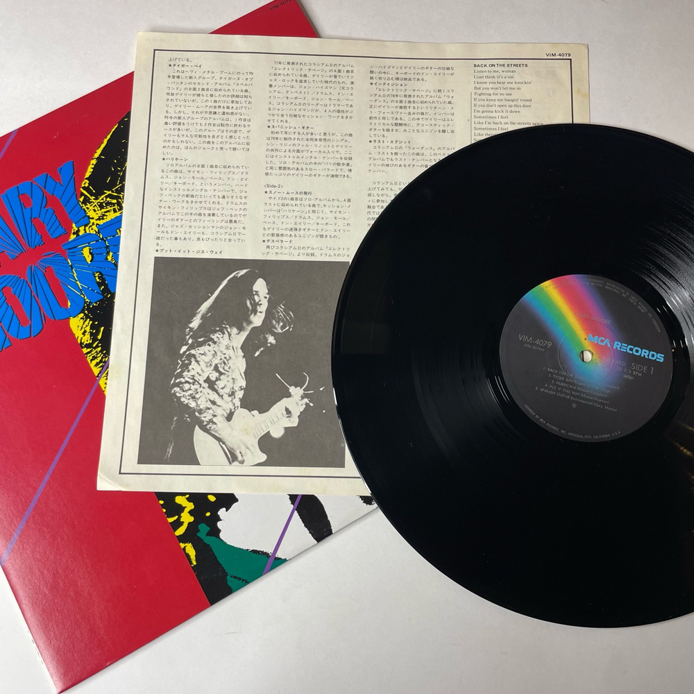 Винтажная виниловая пластинка LP Gary Moore (Япония 1981) (Без Оби)