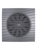 Вентилятор накладной SILENT D100 обр.клапан Dark gray metal DICITI