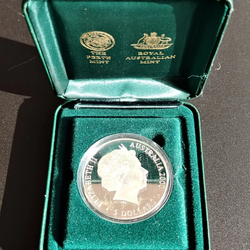 Монета 5 долларов Австралия 2000 г. (XXVII летние Олимпийские игры, Сидней 2000 - 7 фигур)