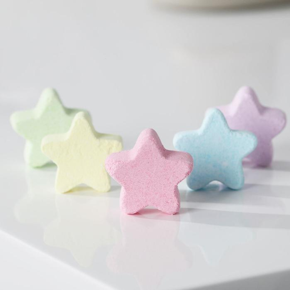 Фигурные бомбочки для ванны «Время почилить» с фруктовым ароматом - 10 шт.