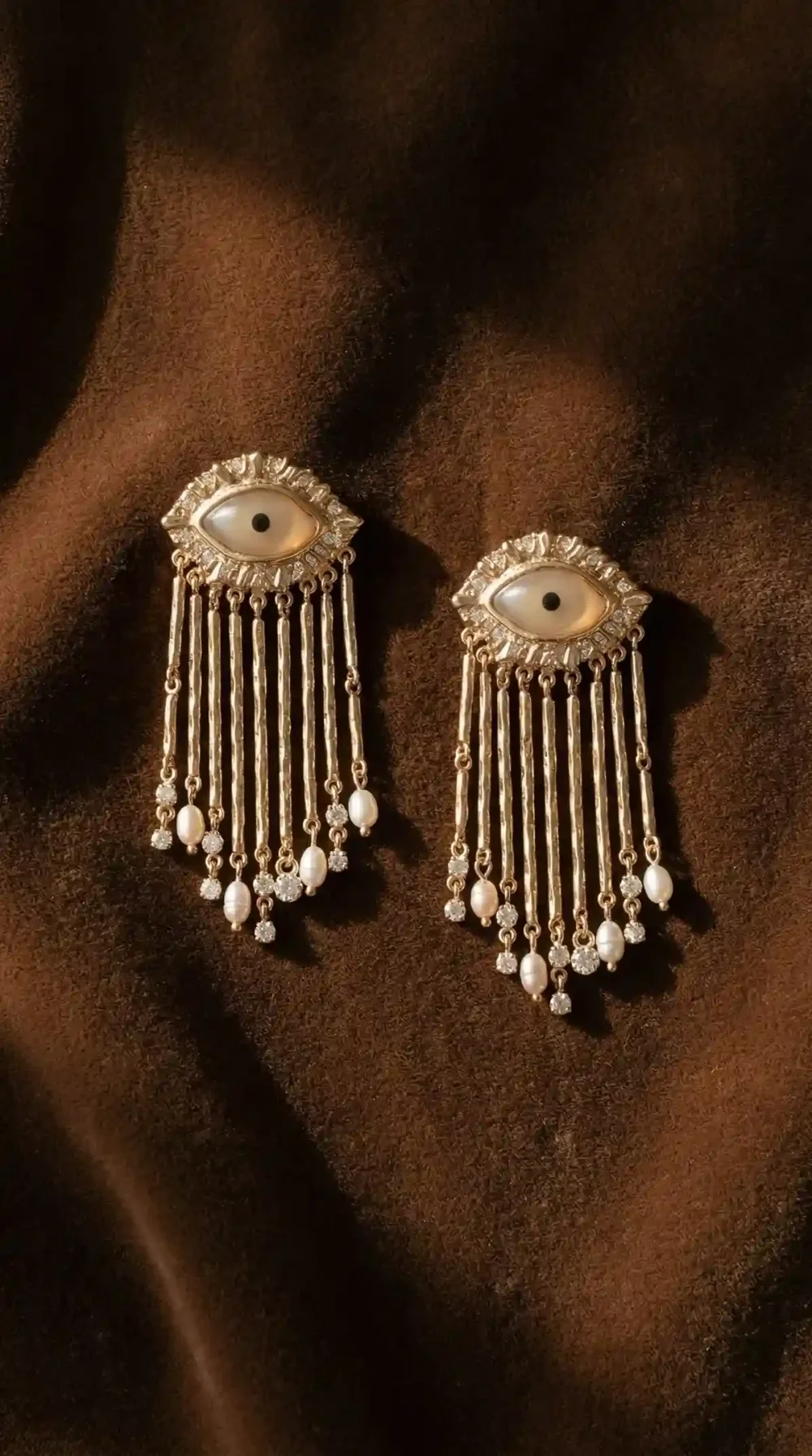 Серьги Float, Золотой