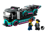 LEGO City 60406 «Гоночный автомобиль и автовоз» — доставка болида к старту