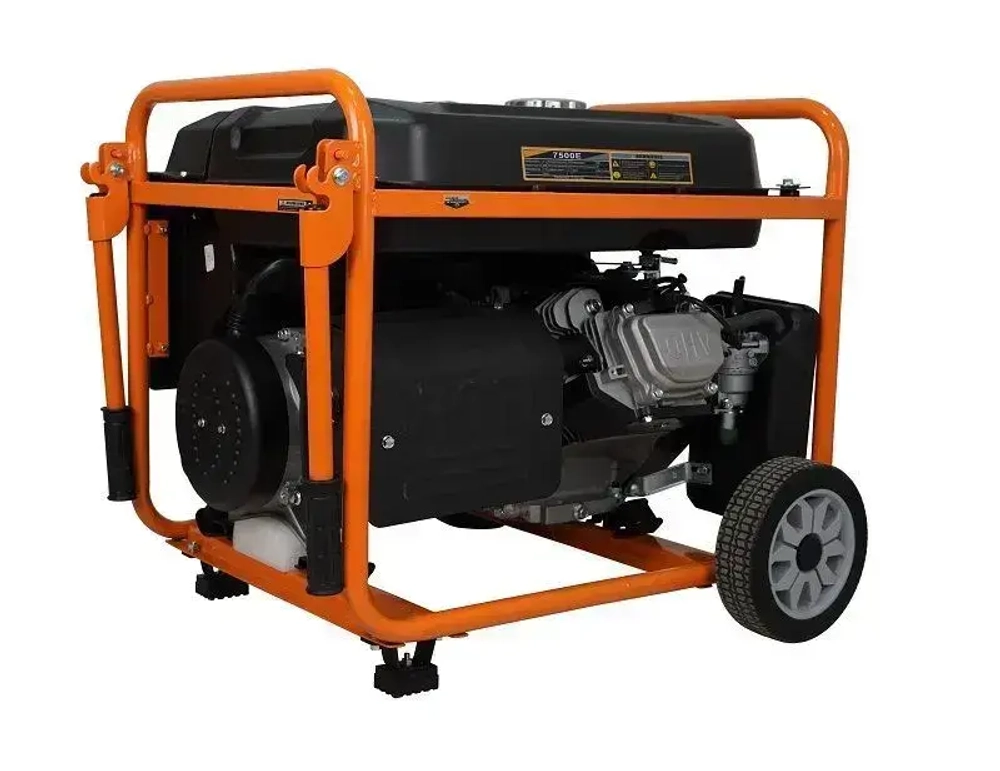 Генератор бензиновый Lifan 7 GF-4 (LF7500E) (7.5кВт, 220В, 25л, одна фаза)