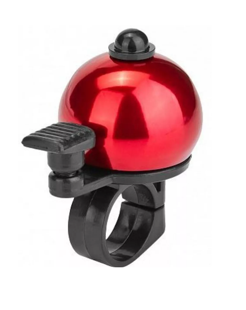 Звонок 13A-01 алюминий/пластик, чёрно-красный