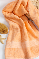 Полотенце махровое, г/к, 70х140, арт. 70-140 BS, 460 гр/м2, цвет: 028-персиковый,